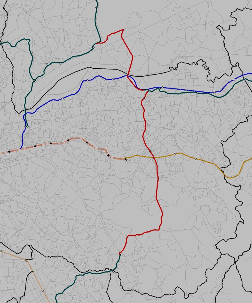 AMPLIAÇÃO DAS LIGAÇÕES Term. CECAP Ligação Guarulhos São Miguel Ligação Guarulhos Itaquera Term. Itaquera Est.