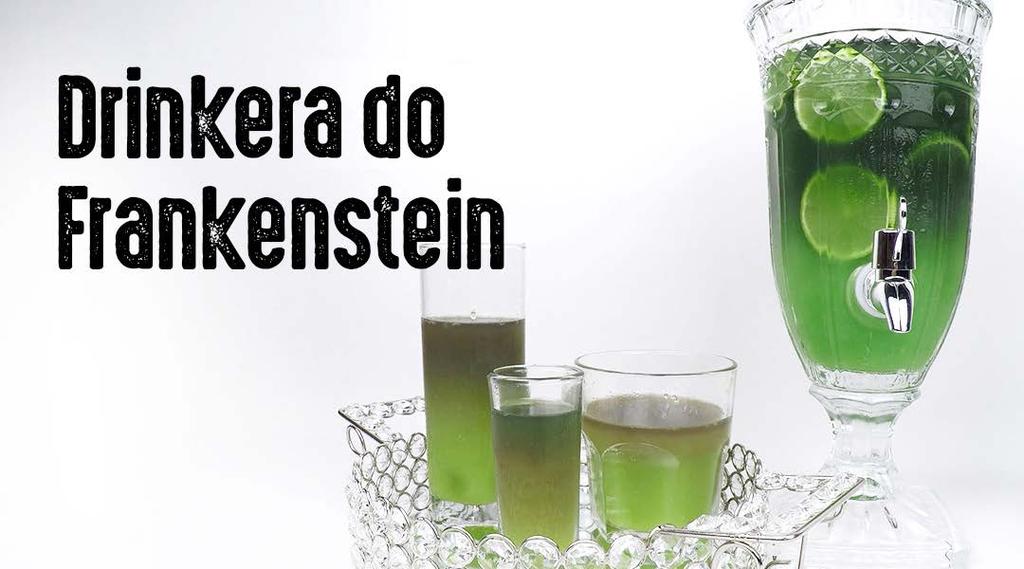 Em uma Drinkera/Suqueira: Encher de gelo decorando com rodelas de limão 1 copo de suco de laranja Meio copo de vodka 1 dose de