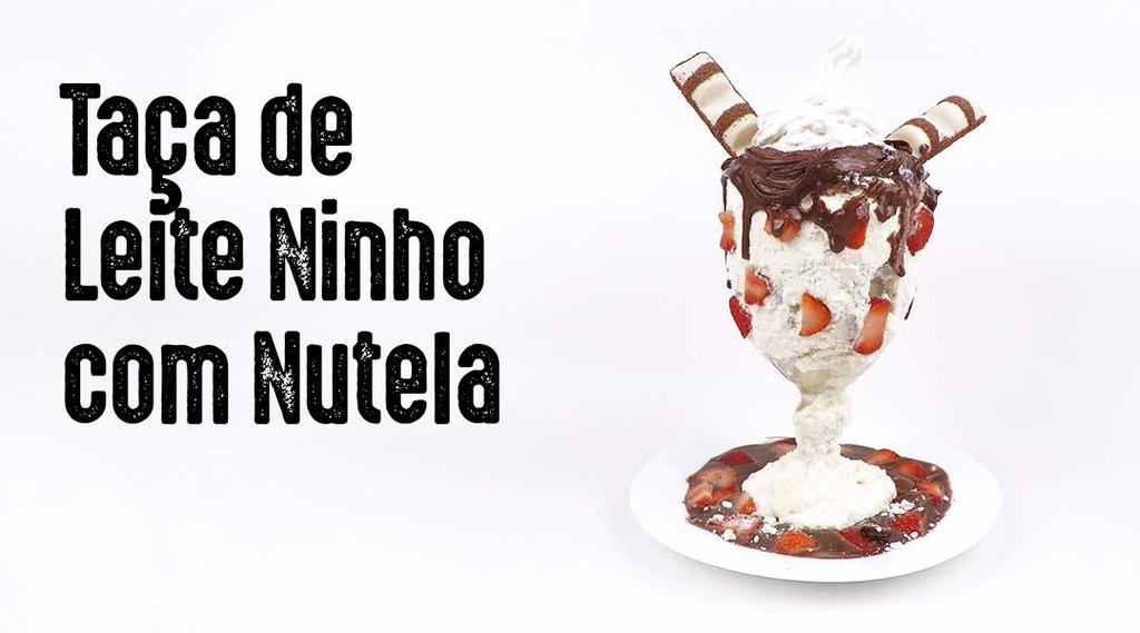 Para essa receita ser realizada, é necessário também fazer um Pavê de Leite Ninho que vamos ensinar abaixo: Numa Panela: 2 Creme de Leite 1 pote de Nutella Misturar Numa Batedeira: 3 Creme de Leite 2