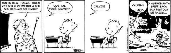 Calvin e Haroldo Calvin e Haroldo fazem a lição