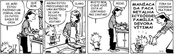 aprendizado Calvin e sua mãe Calvin