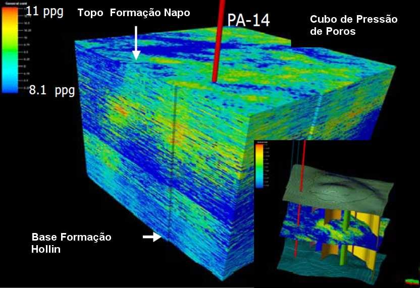 40 algumas interpretações de geólogos da sísmica apenas para efeito de consistência do modelo construído. Figura 2.12