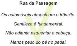 APOSTILA 01 MOVIMENTOS E ENERGIA MECÂNICA QUESTÃO 01 ENEM MEC QUESTÃO 02 ENEM MEC O trecho da música, de Lenine e Arnaldo Antunes (1999), ilustra a preocupação com o trânsito nas cidades, motivo de