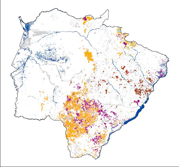 USO E OCUPAÇÃO DO SOLO O estado do Mato Grosso do Sul, em sua extensão territorial de 357.