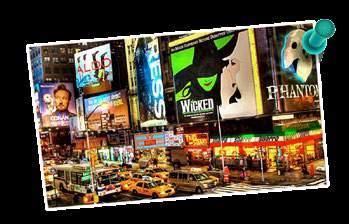 Broadway: Os musicais da Broadway dispensam comentários.