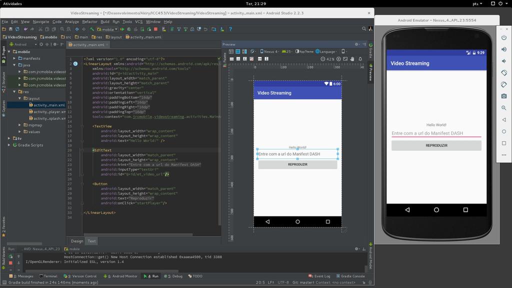 ANDROID STUDIO Ambiente de Desenvolvimento Integrado (IDE) para Android Anunciado