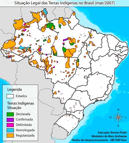 D) QUESTÃO INDÍGENA A primeira noção que temos que ter em mente ao tratar da questão indígena no Brasil é o fato de que os termos índios e indígenas são denominações que generalizam o real contexto
