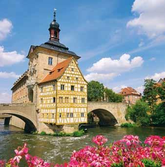 Pela tarde continuação a Bamberg, localizada no norte da Baviera e famosa pela sua cerveja e seu centro histórico (UNESCO).