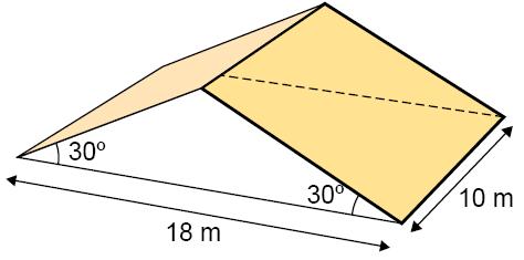 Essa figura será recortada no seu contorno e dobrada, para cima, nas linhas pontilhadas, formando uma caixa sem tampa em forma de prisma reto (figura 2).