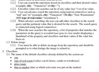 Requisitos Funcionais Descrever a funcionalidade ou os serviços do sistema.