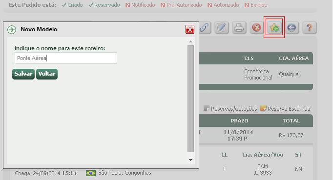 8.6 Imprimir Utilize esta opção para imprimir a tela do Pedido. 8.7 Excluir Pedido Este ícone funciona para efetuar a exclusão do Pedido.