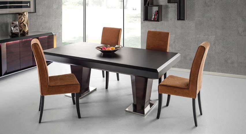 DIAA 19 sideboard Buffer Aparador Aparador 220 x 85 x 52 cm table Table Mesa Mesa 200 (280) x 80 x 110 cm Mat lacquered and Iron