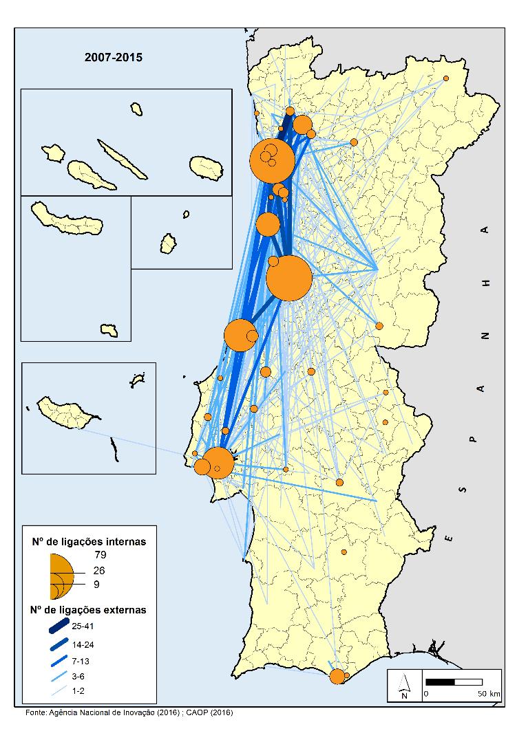 Redes territoriais de inovação com ancoragem na Região