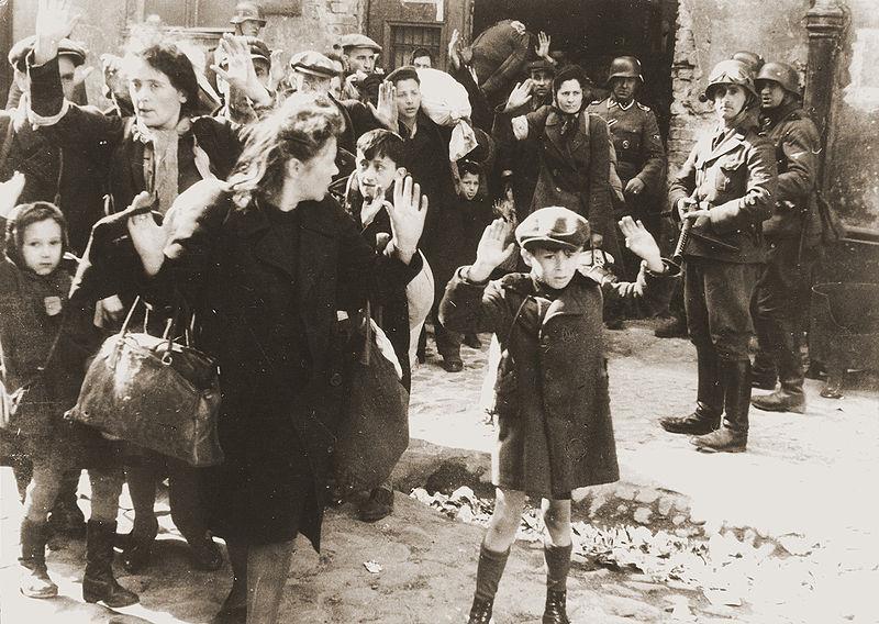 a invasão polonesa Judeus