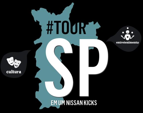 CASE TOUR SP O Projeto Tour SP em um Nissan Kicks foi desenvolvido para homenagear São Paulo em função do aniversário da cidade.