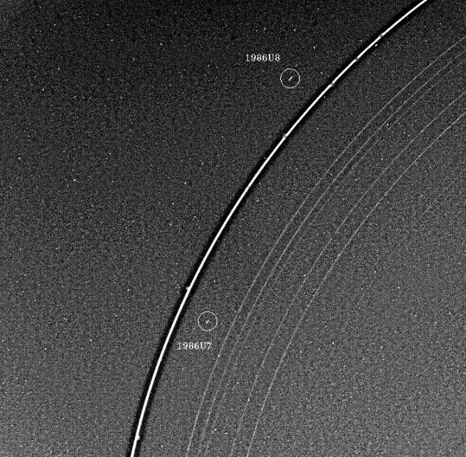 Até a data a única nave a observar de perto Urano e os seus satélites foi a Voyager II em 1986.