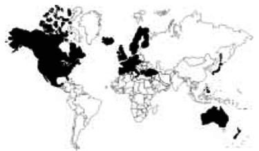 (ENEM-2006) Tendências nas migrações internacionais O relatório anual (2002) da Organização para a Cooperação e Desenvolvimento Econômico (OCDE) revela transformações na origem dos fluxos migratórios.