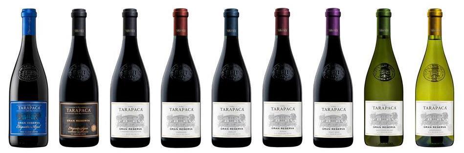 > VIÑA TARAPACÁ > O GRAN RESERVA DE CHILE EL GRAN RESERVA DO CHILE Graças à tradição centenária da Viña Tarapacá, nasce a linha Gran Reserva Tarapacá; vinhos de qualidade excepcional, distintos,