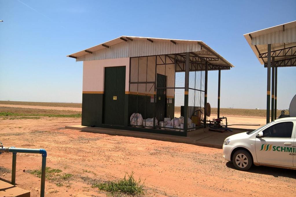 ANEXO 18 FAZENDA ORQUÍDEA Depósito para os defensivos agrícolas.