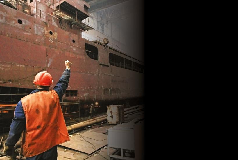 Sistemas marítimos Mantenha um ambiente de trabalho seguro CONSTRUIR UMA EMBARCAÇÃO NO SÉCULO XXI REQUER RESOLUÇÕES APROPRIADAS DE QUESTÕES PRÉVIAS.