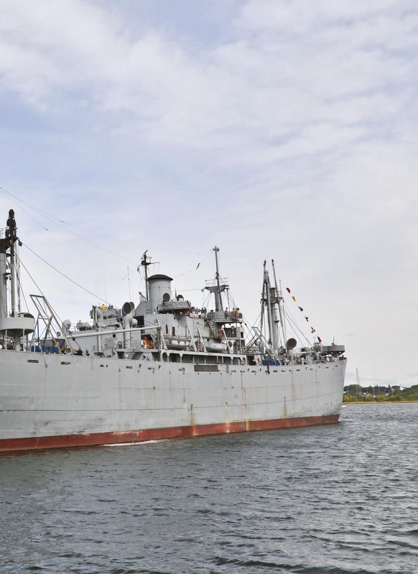 O Liberty Ship da Segunda Guerra Mundial atesta a longevidade dos sistemas de tubulação ranhurada Para enfrentar a súbita necessidade de suprimentos ultramarinos durante a