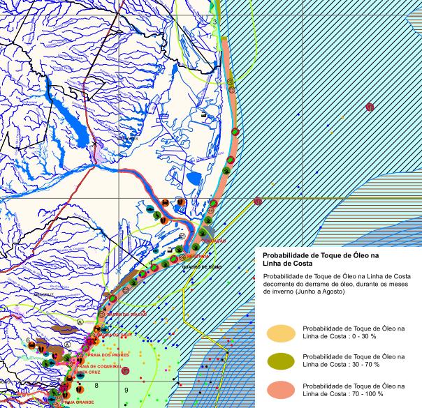 29 No litoral norte do ES, os blocos exploratórios e campos de produção mais próximos estão situados a cerca de 35 km, na bacia do Espírito Santo.