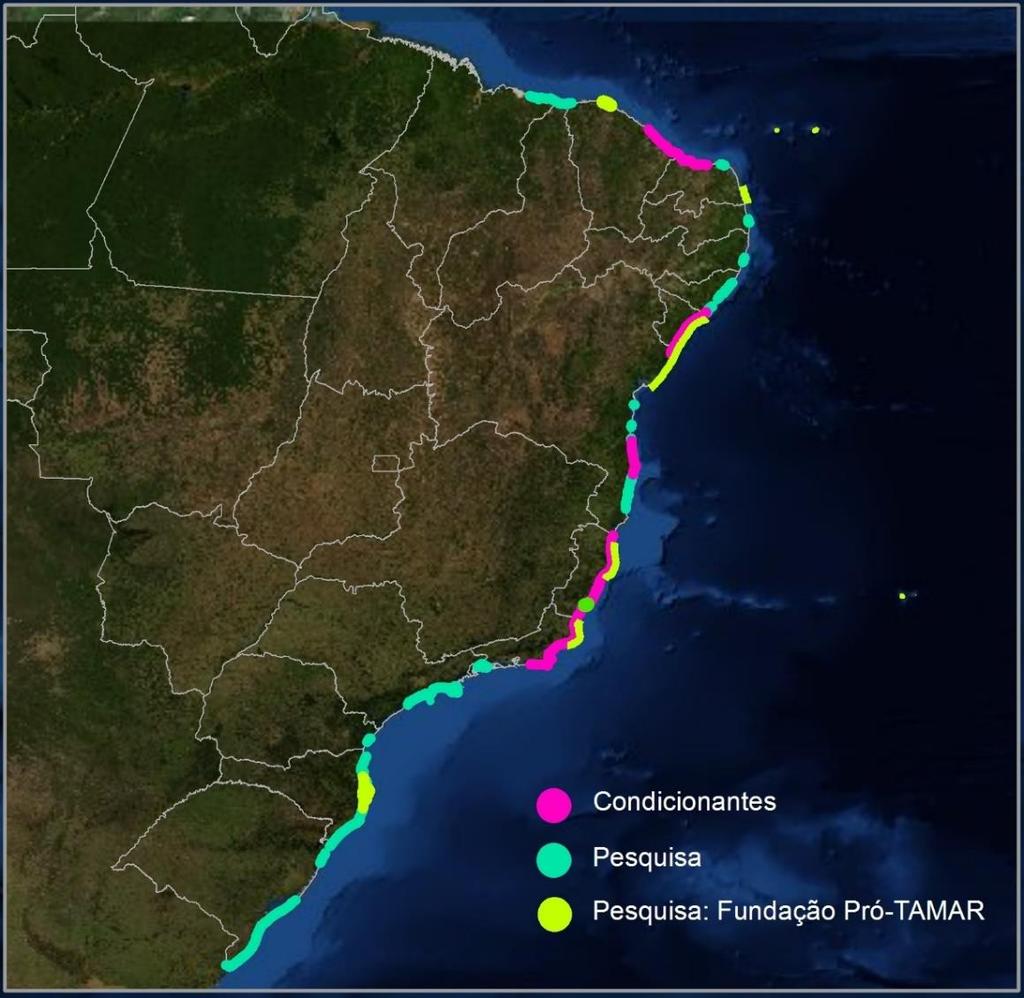 33 impactos, devido à existência de dados pretéritos e devido à continuidade do trabalho após derrame de óleo. FIGURA 9.