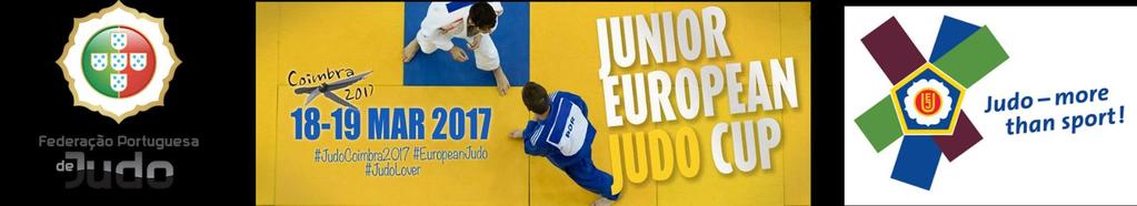 Apresentação do Junior European Judo Cup Coimbra 2017 14 de março de 2017 Auditório do Pavilhão Municipal Multidesportos Dr.