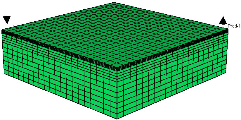 Capítulo IV: Materiais e métodos Direção j - 25 blocos de 4 m; Direção k (sentido descendente) 4 blocos de 0,5 m; 2 blocos de 1,0 m, 1 bloco de 2,0 m, 4 blocos de 2,5 m e 4 blocos de 3,0 m; Total de