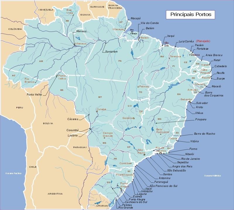 INFRAESTRUTURA PORTUÁRIA - 181 PORTOS E INSTALAÇÕES PORTUÁRIAS MARÍTIMAS - 42