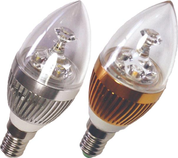 Lâmpadas de Tecnologia LED - VELA LED - 3.5W E27 E14 Peso E27 Peso E14 Base AC 85-265V 50-60Hz 3.