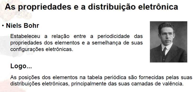 A Tabela Periódica pode ser um guia para a ordem na qual os orbitais são preenchidos.