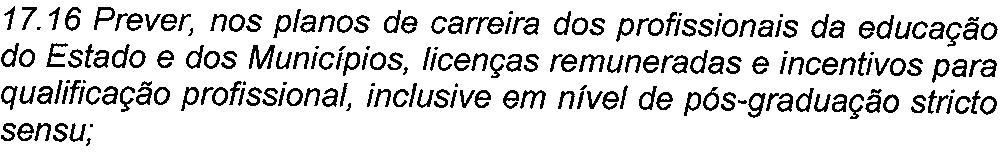 Texto PNE Texto PEESC Proposta de Emenda Meta 17 Análise ----------- ------------- Dep. Carminatti Estratégia: 17.