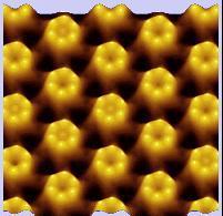 Imagens de Microscopia de Força atômica de