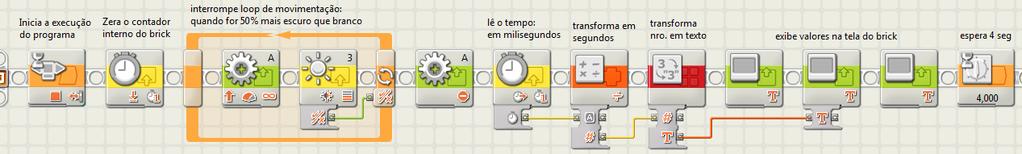 1º Bloco: Inicia a execução