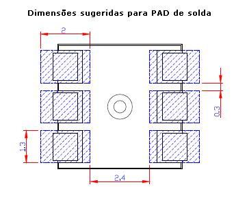 Características Opto Elétricas Agrupamento por classe de Intensidade Luminosa Grupo Condição teste Min. Máx. Unidade ZL 2.650 3.250 ZM 3.250 3.950 ZN If = 20Ma/chip 3.950 4.