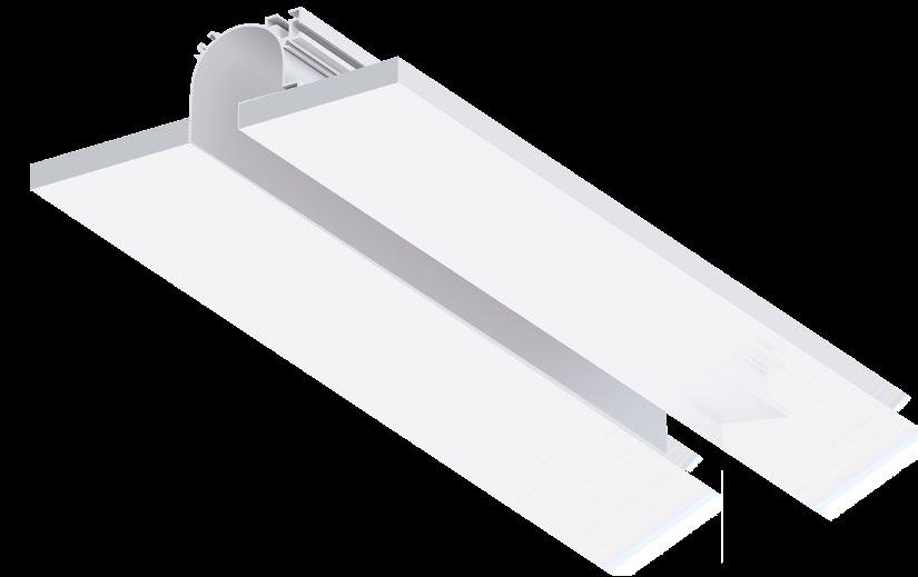 R25 SISTEMA LINEAR DE ILUMINAÇÃO INDIRETA - + Disponível emendas de