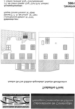 Referências [1] Building Pathology a state-of-the-art report, CIB W86, Junho 1993 [2] J.P. de Castro Gomes, L.A.