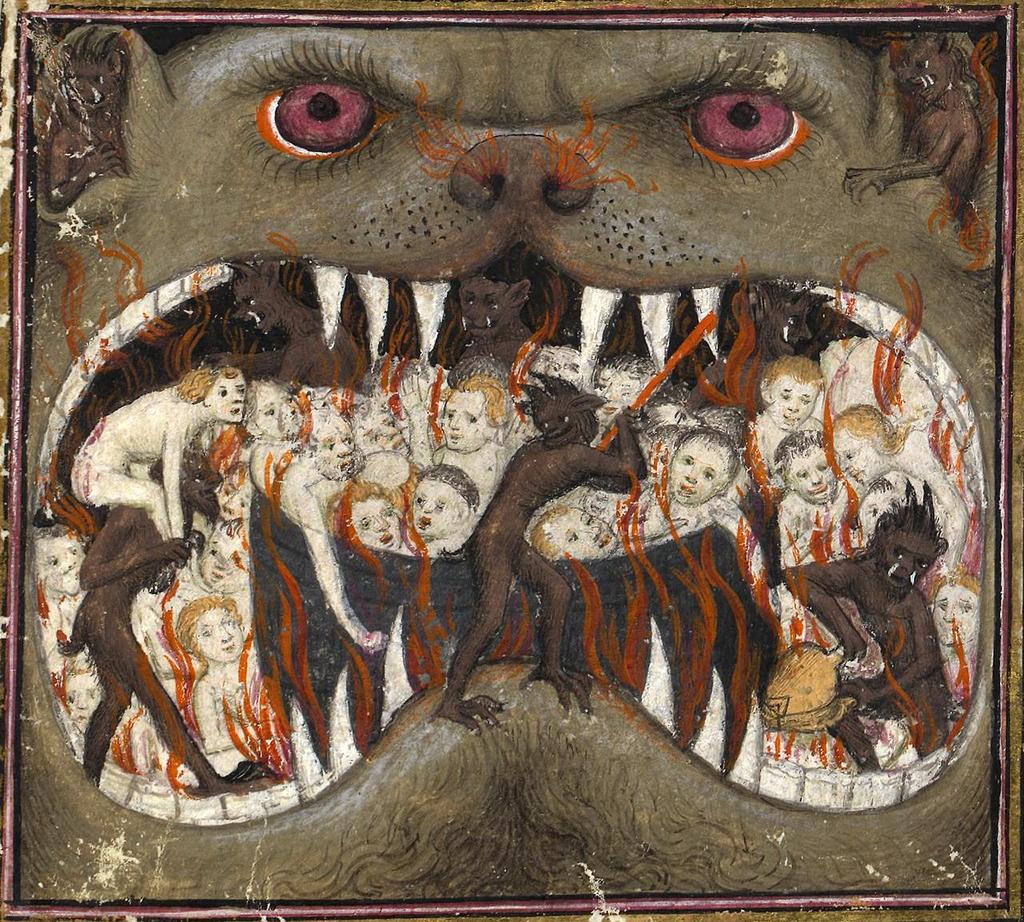A arte bizantina: As imagens Demoníacas eram representações das figuras