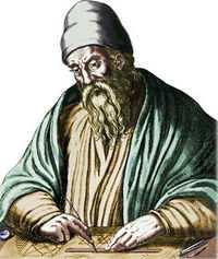 Euclides de Alexandria(323-283 AEC) Provável aluno da célebre Academia de Platão, foi o fundador da vigorosa escola matemática de Alexandria. Teve nos Elementos sua obra-prima.