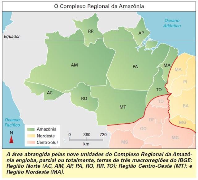 Complexo Regional da Amazônia (processo de ocupação) Século XVII - XVIII Drogas do Sertão Final do século XIX - início do século XX Ciclo da Borracha Século XX,