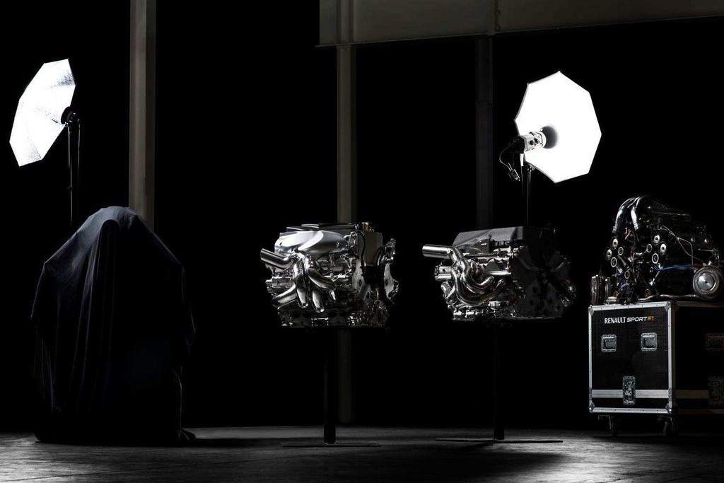 RENAULT PREZINTA NOUL MOTOR POWER UNIT ENERGY F1 2014 Lansat pentru curse in iunie, la salonul de la Bourget, Power Unit Renault Energy F1-2014 ilustreaza progresul tehnologic care se va face in