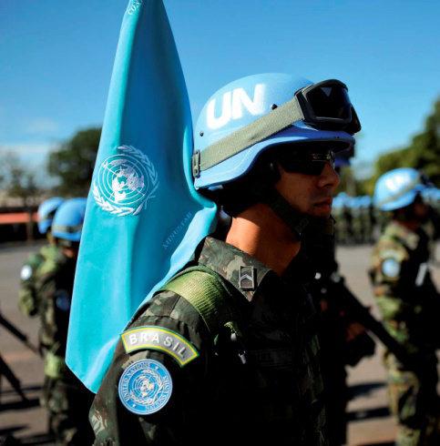 Operações de Paz da ONU Foi celebrado o dia Internacional: 29 Maio 2012 Prémio Nobel da Paz de 1988 Declaração do Milénio (Prefácio): reforço das operações de paz das Nações Unidas, para que as