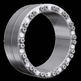 RINGFEDER Anéis de fixação para momentos fletores RfN 7015.1 L L 1 L 3 d D Anéis de fixação RfN 7015.1 Exemplo de aplicação L N L 1 + 2 (L - L 1 ) ø DN Anéis de fixação RfN 7015.