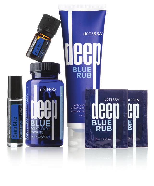 DEEP BLUE/CORRECT X/PRODUTOS DESODORIZANTES NATURAIS DEEP BLUE DESODORIZANTE NATURAL Desfrute e divirta-se por muito mais tempo com PRODUTOS DEEP BLUE A combinação relaxante dos óleos essenciais CPTG