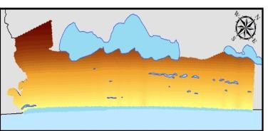 Atlântico RURAL URBANO Oceano Atlântico Distância ao mar Distância às estradas principais Distância às estradas principais Distância ao