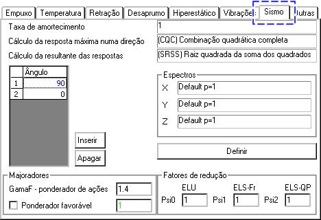 274 CAD/TQS - Manual III Análise Estrutural 13.1.1.1. Pré-requisitos Toda a análise modal espectral é efetuada com base no pórtico espacial ELU.