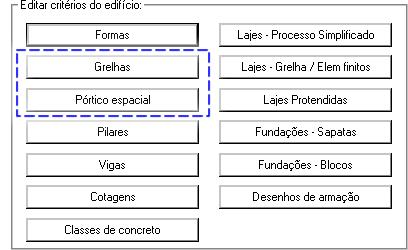 34 CAD/TQS - Manual III Análise Estrutural 3.6.3. Critérios de projeto Toda a modelagem estrutural presente no sistema é realizada de acordo com a configuração de inúmeros critérios de projeto.