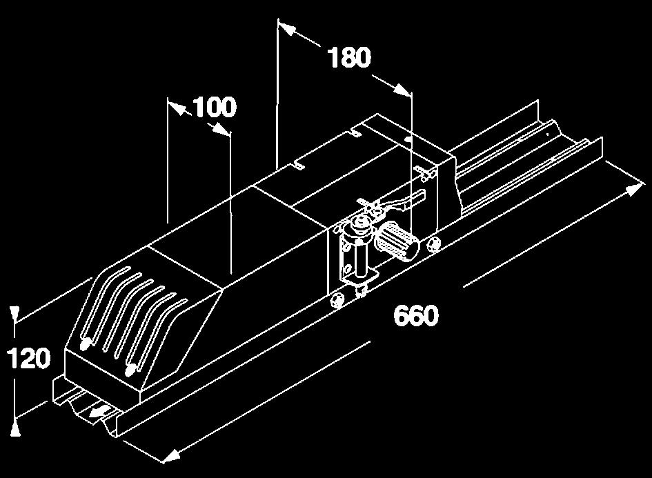 Robusto, fiavél e incansável Dimensões A solução ideal para as portas basculantes O sistema é a solução ideal para automatizar a porta da própria garagem.