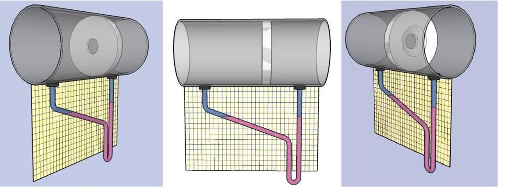 7 4.2 Projetos Para a construção do protótipo, utilizou-se os seguintes materiais: Um tubo de PVC de 75 mm de diâmetro; Dois anéis de borracha; Dois pedaços de mangueira transparente de 7,9 mm; Papel